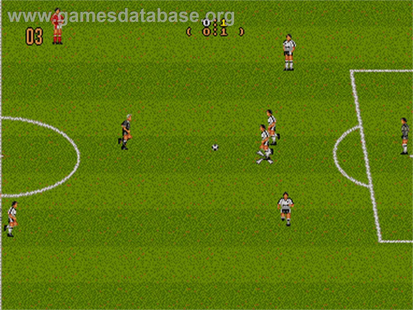Manchester United Europe - Acorn Archimedes - Artwork - In Game