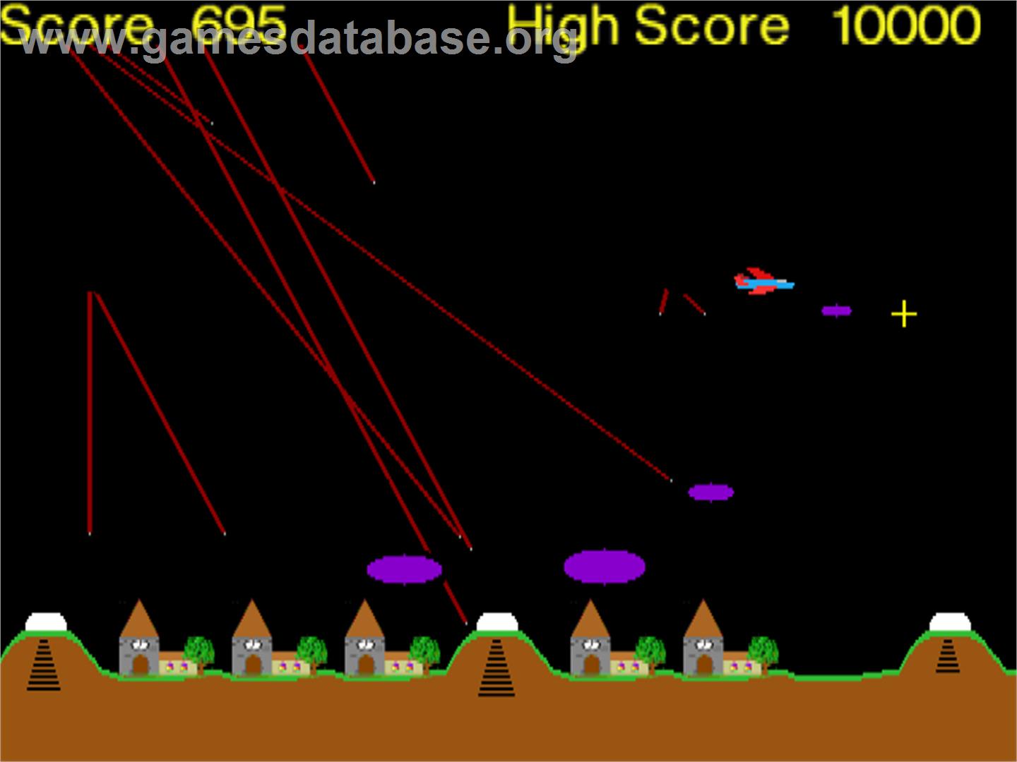 Missile Control - Acorn Archimedes - Artwork - In Game