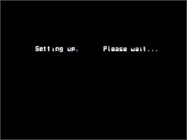 Title screen of 3d Tanks on the Acorn Archimedes.