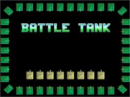 Title screen of Battle Tank on the Acorn Archimedes.