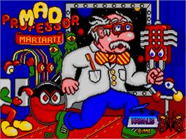 Title screen of Mad Professor Mariarti on the Acorn Archimedes.
