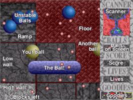 Title screen of Oddball on the Acorn Archimedes.