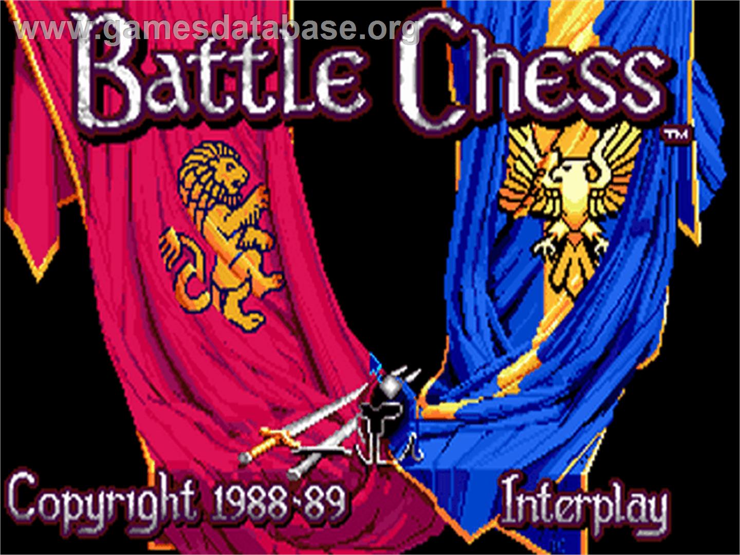 Battle Chess - Acorn Archimedes - Artwork - Title Screen