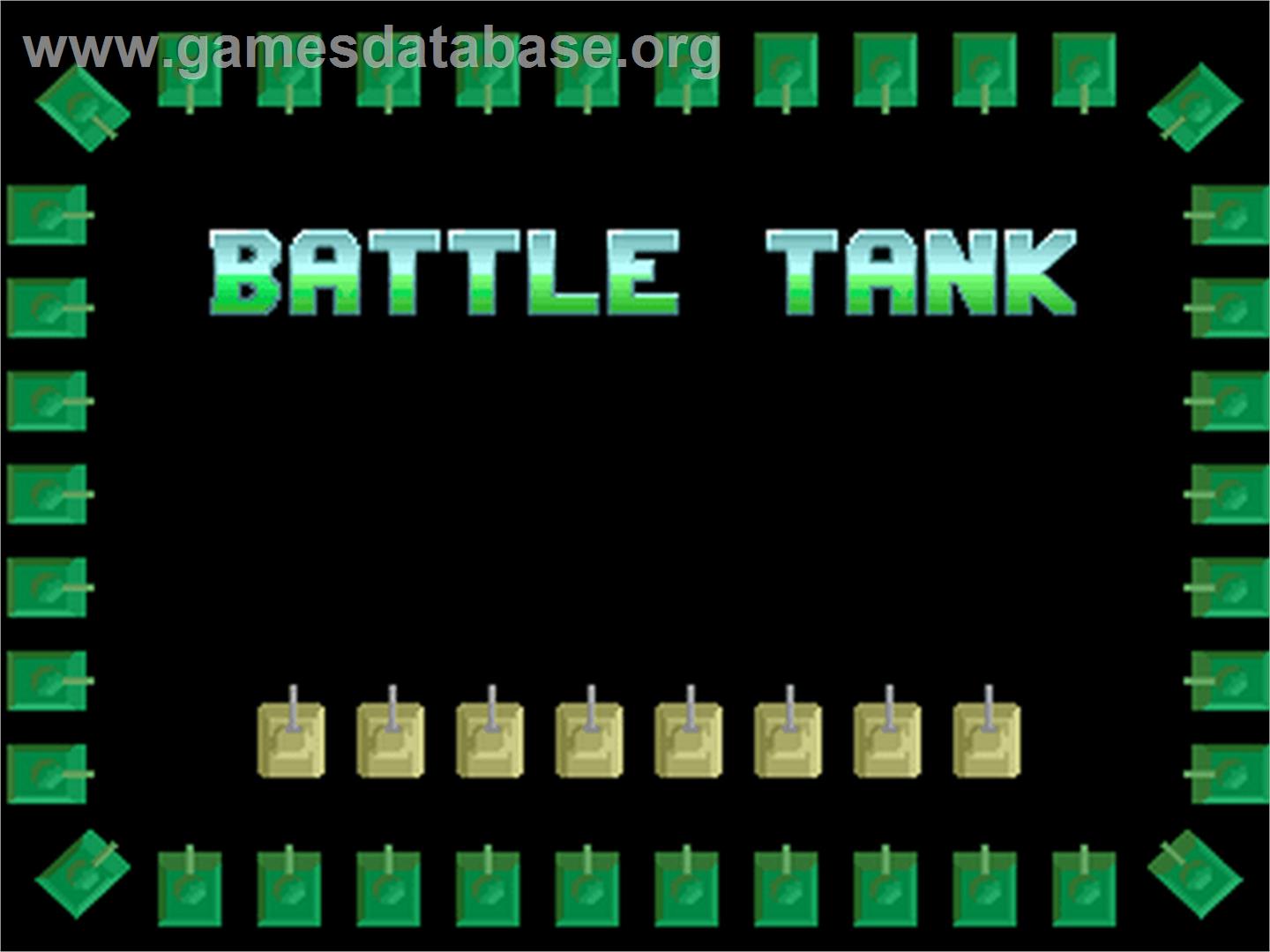 Battle Tank - Acorn Archimedes - Artwork - Title Screen