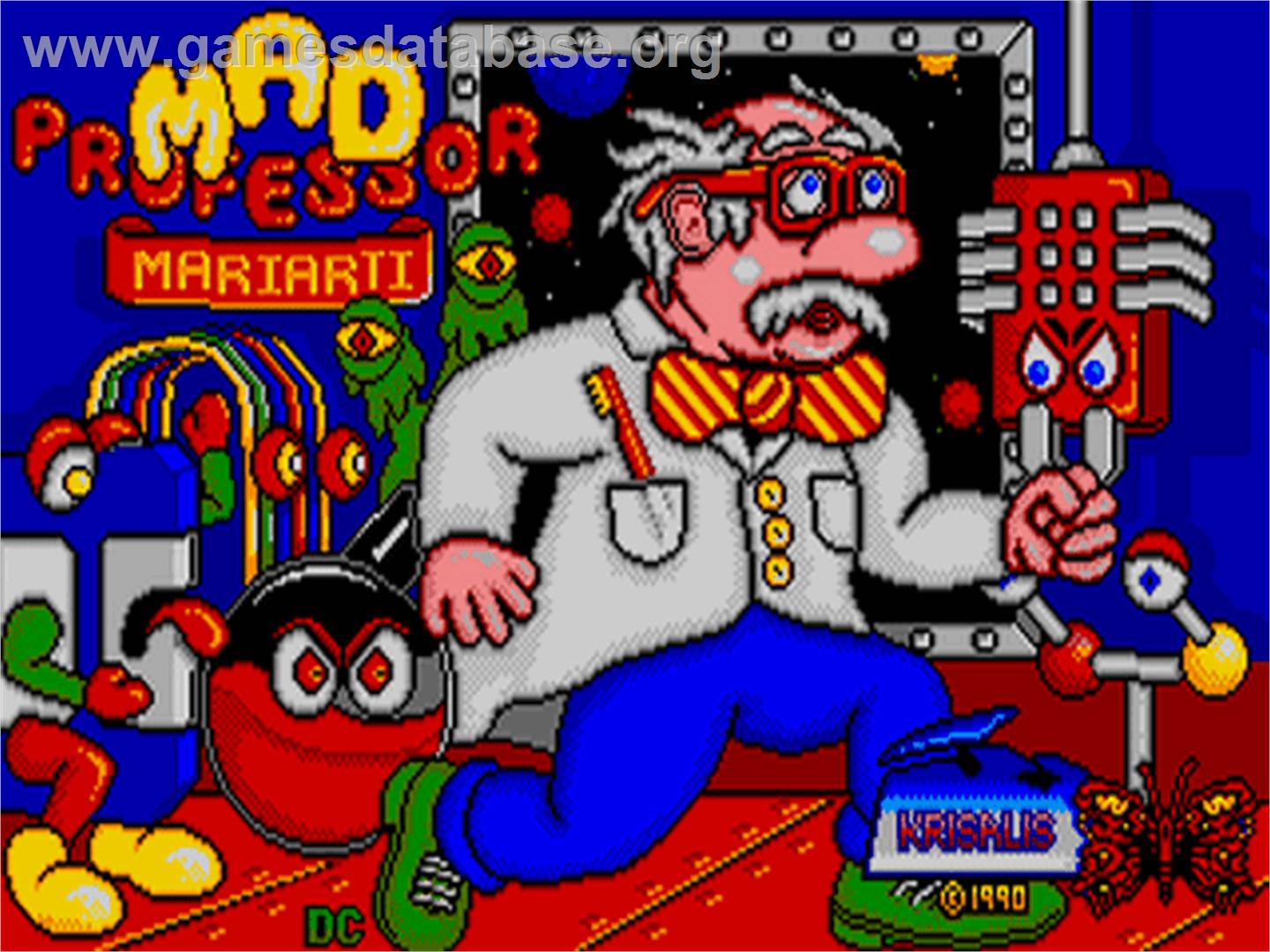 Mad Professor Mariarti - Acorn Archimedes - Artwork - Title Screen