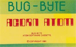 Box cover for Backgammon on the Acorn Atom.