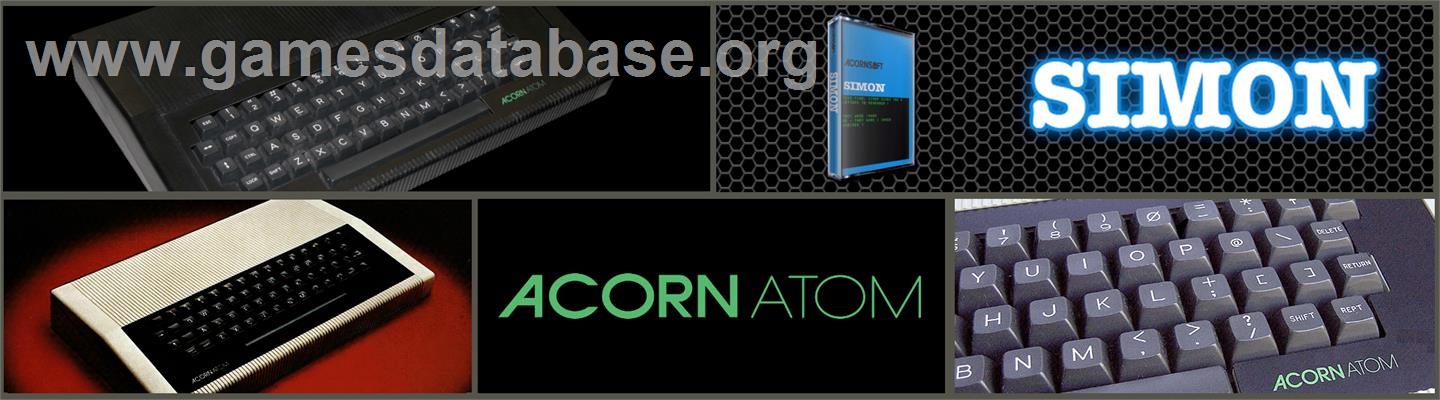 Simon - Acorn Atom - Artwork - Marquee