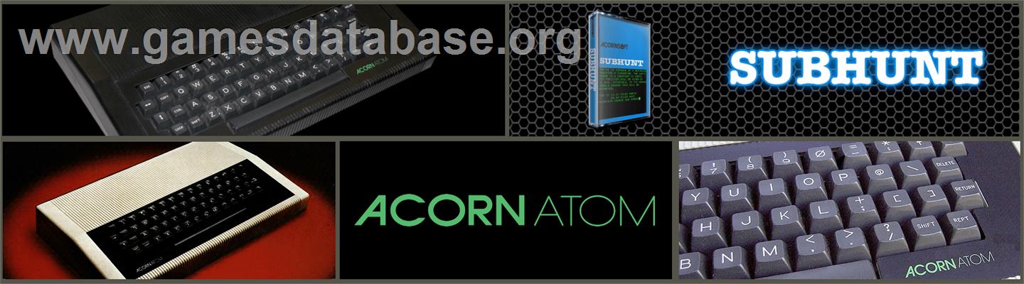 Sub Hunt - Acorn Atom - Artwork - Marquee