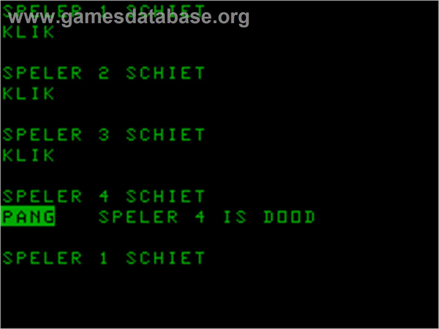 Russische Roulette - Acorn Atom - Artwork - In Game
