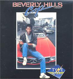 Box cover for Beverly Hills Cop on the Acorn BBC Micro.