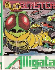 Box cover for Bug Blaster on the Acorn BBC Micro.