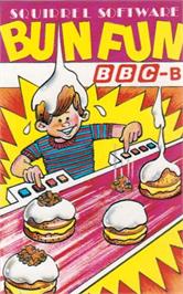Box cover for Bun Fun on the Acorn BBC Micro.