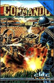 Box cover for Commando on the Acorn BBC Micro.