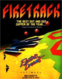 Box cover for Firetrack on the Acorn BBC Micro.