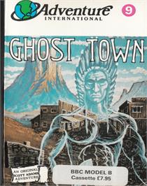 Box cover for Ghost Town on the Acorn BBC Micro.