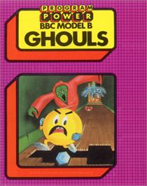 Box cover for Ghouls on the Acorn BBC Micro.