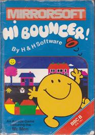 Box cover for Hi-Bouncer on the Acorn BBC Micro.