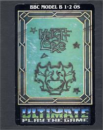 Box cover for Knight Lore on the Acorn BBC Micro.