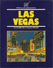 Box cover for Las Vegas on the Acorn BBC Micro.