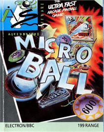Box cover for Microball on the Acorn BBC Micro.