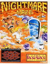 Box cover for Nightmare Maze on the Acorn BBC Micro.