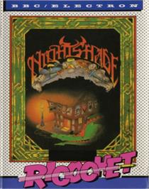 Box cover for Nightshade on the Acorn BBC Micro.