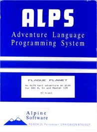 Box cover for Plague Planet on the Acorn BBC Micro.