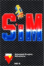 Box cover for Sim on the Acorn BBC Micro.