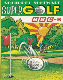 Box cover for Super Golf on the Acorn BBC Micro.