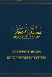 Box cover for Trivial Pursuit - Genus Edition on the Acorn BBC Micro.