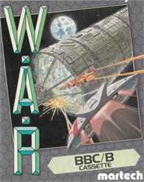 Box cover for W.A.R on the Acorn BBC Micro.