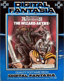 Box cover for Wizard Of Akyrz, The on the Acorn BBC Micro.