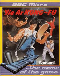 Box cover for Yie Ar Kung-Fu on the Acorn BBC Micro.