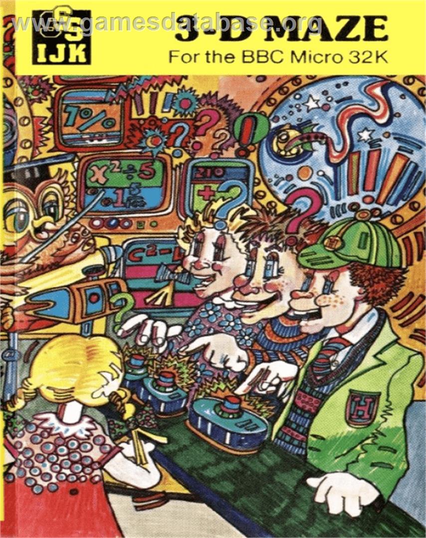 3d Maze - Acorn BBC Micro - Artwork - Box
