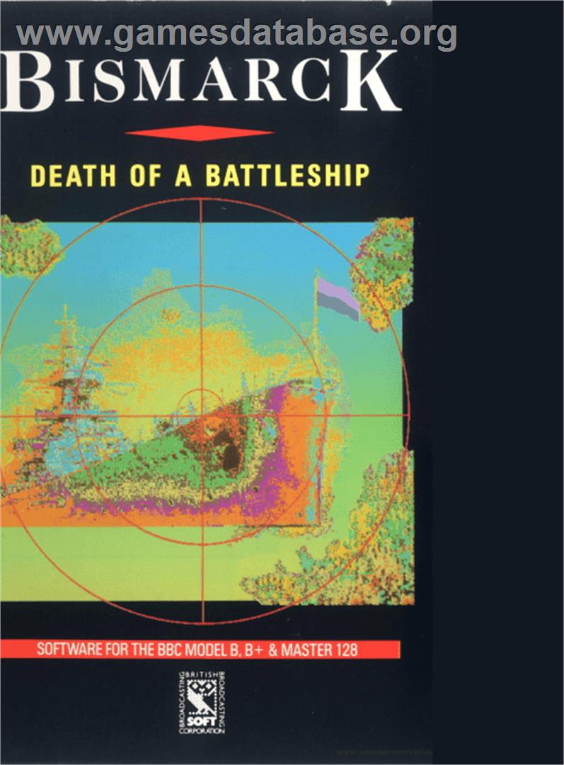 Bismarck - Death of a Battleship - Acorn BBC Micro - Artwork - Box