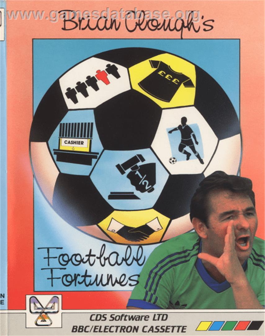 Brian Clough's Football Fortunes - Acorn BBC Micro - Artwork - Box