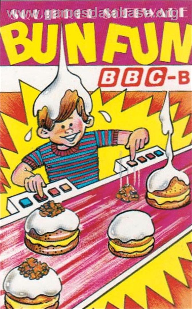 Bun Fun - Acorn BBC Micro - Artwork - Box