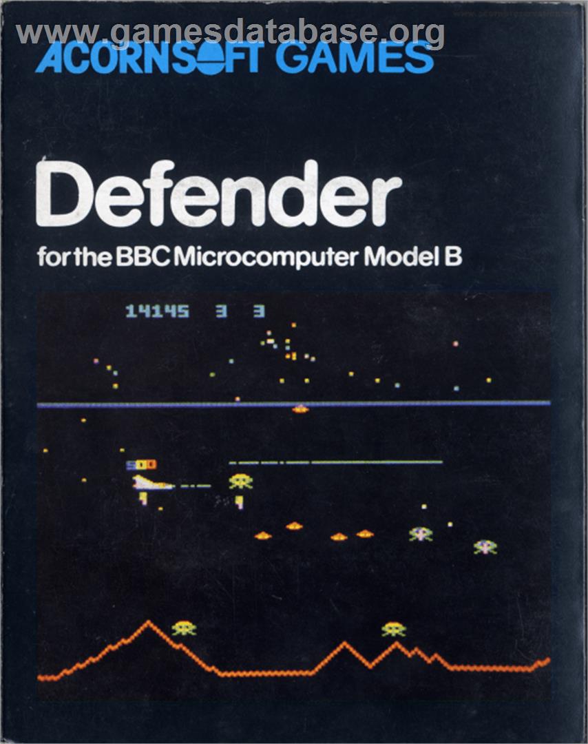 Defender - Acorn BBC Micro - Artwork - Box