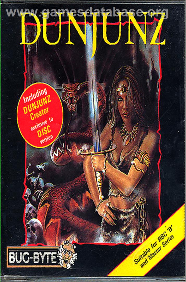 Dunjunz - Acorn BBC Micro - Artwork - Box