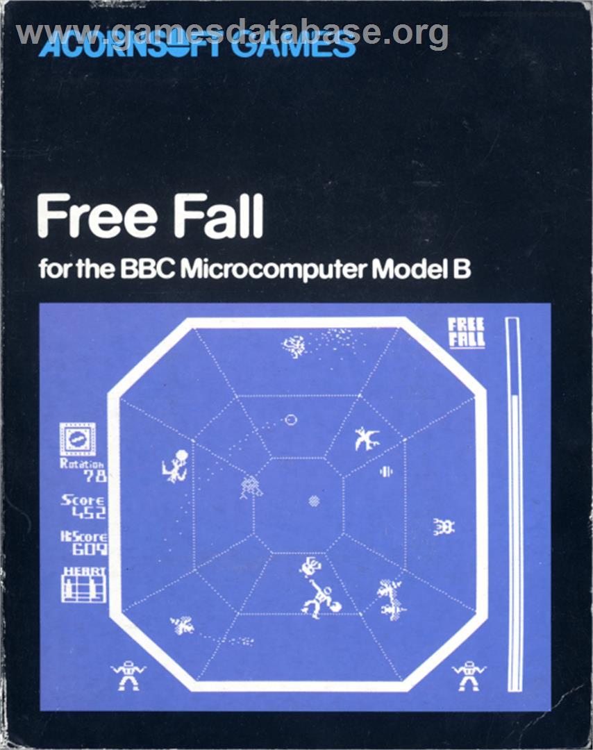 Free Fall - Acorn BBC Micro - Artwork - Box
