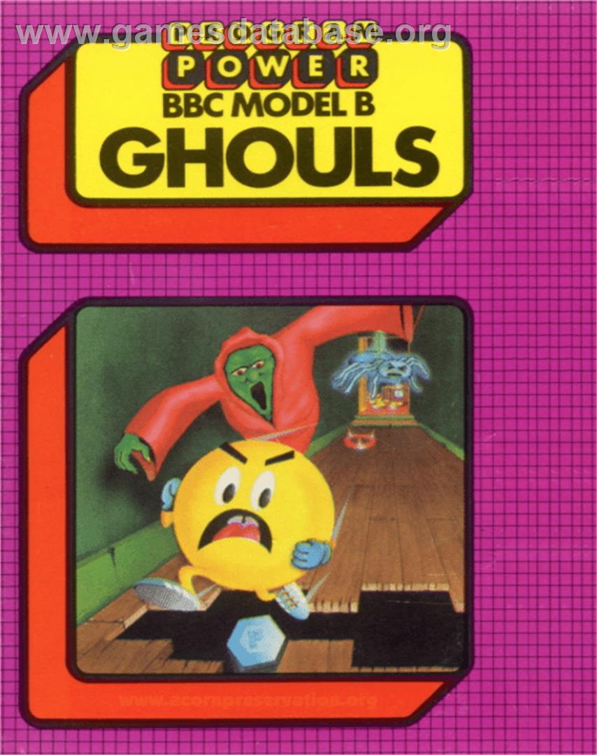 Ghouls - Acorn BBC Micro - Artwork - Box