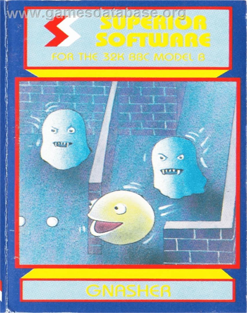 Gnasher - Acorn BBC Micro - Artwork - Box
