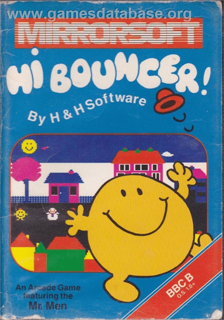 Hi-Bouncer - Acorn BBC Micro - Artwork - Box