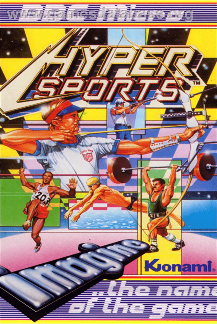 Hyper Sports - Acorn BBC Micro - Artwork - Box