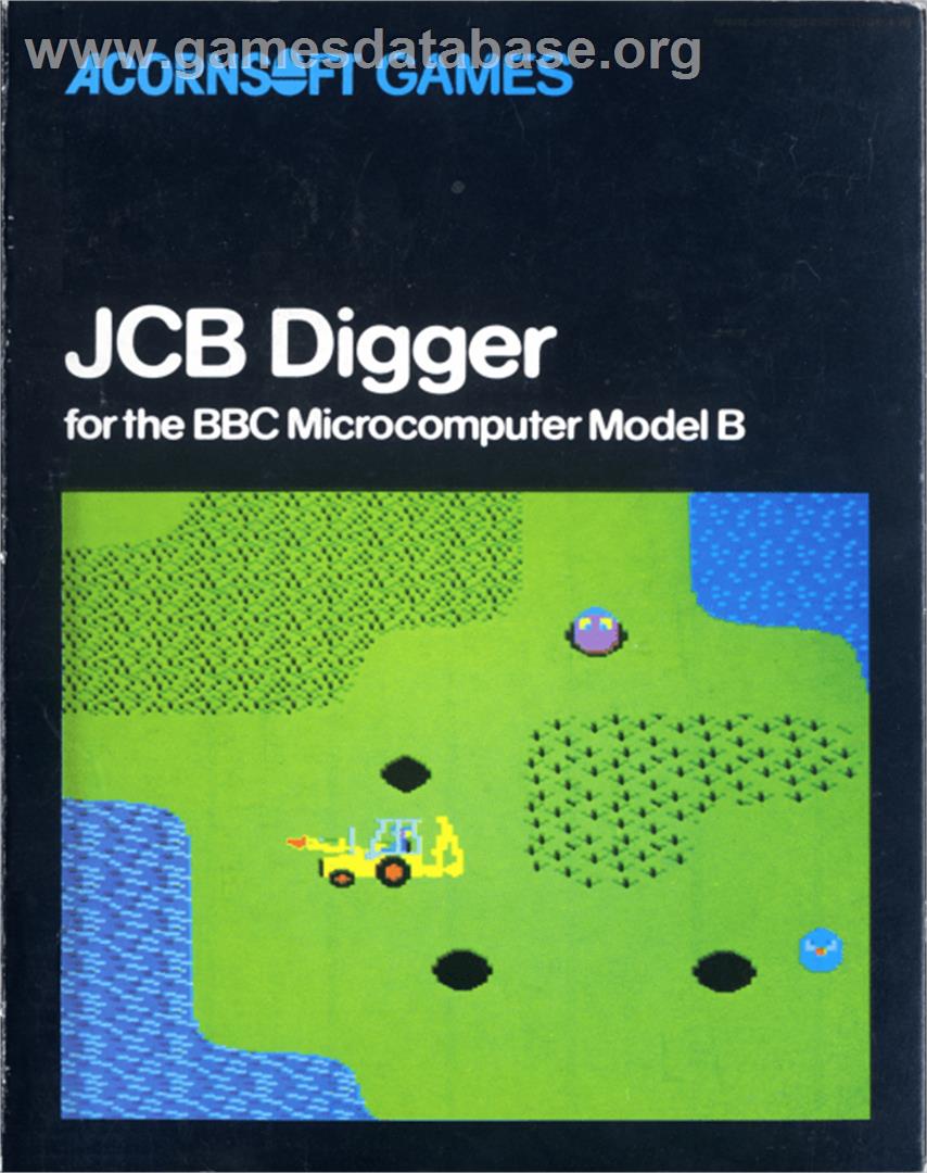JCB Digger - Acorn BBC Micro - Artwork - Box