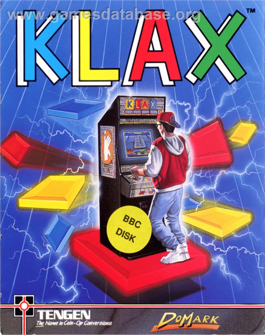 Klax - Acorn BBC Micro - Artwork - Box