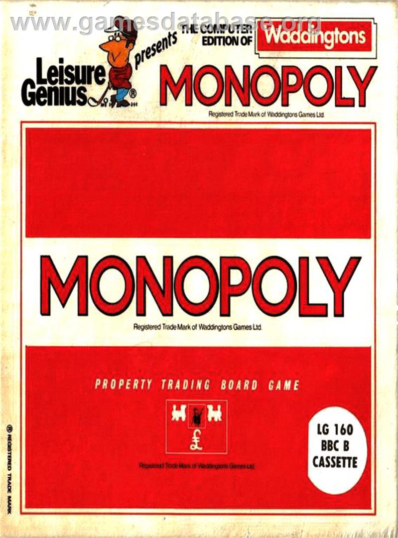 Monopoly - Acorn BBC Micro - Artwork - Box
