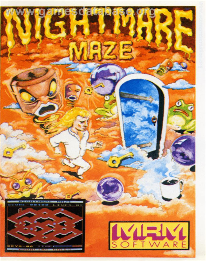 Nightmare Maze - Acorn BBC Micro - Artwork - Box