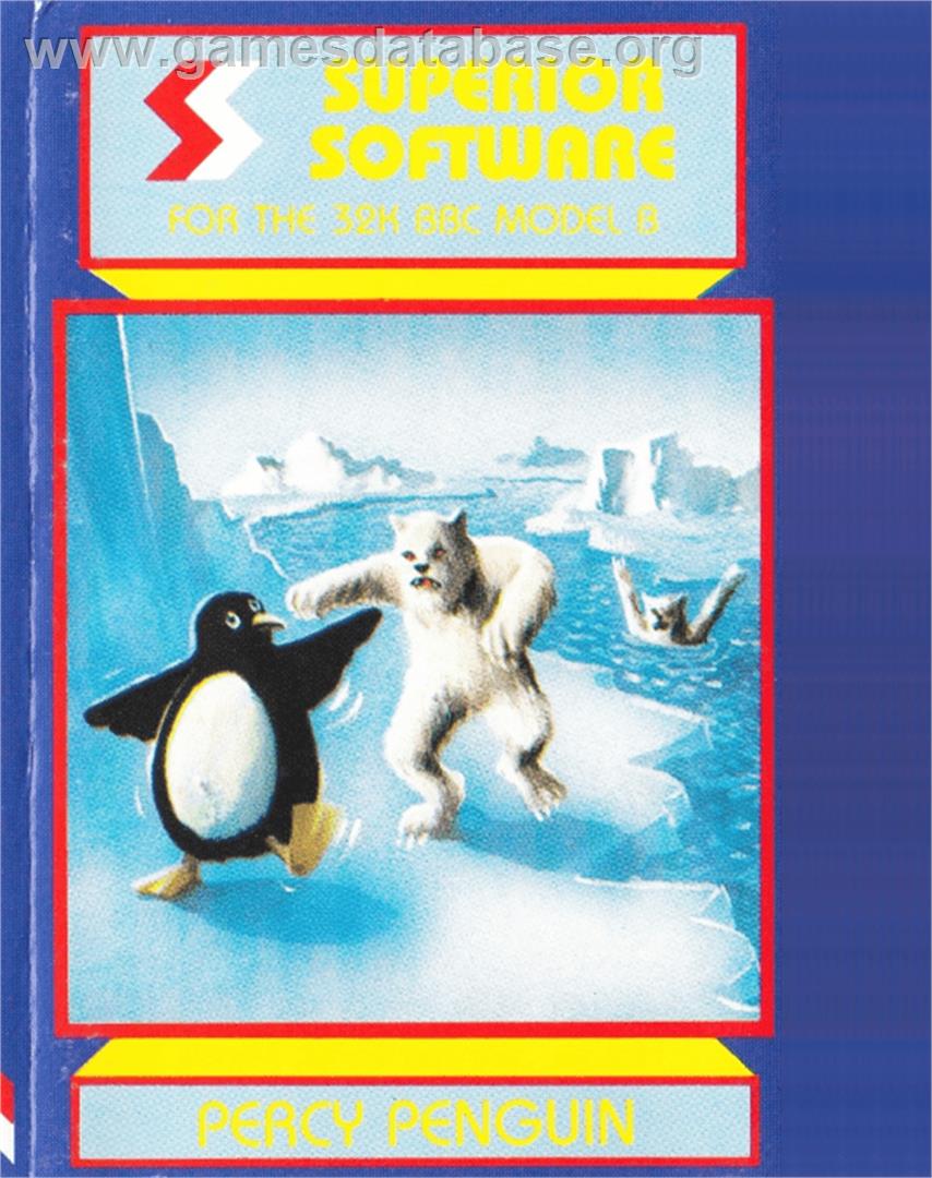 Percy Penguin - Acorn BBC Micro - Artwork - Box