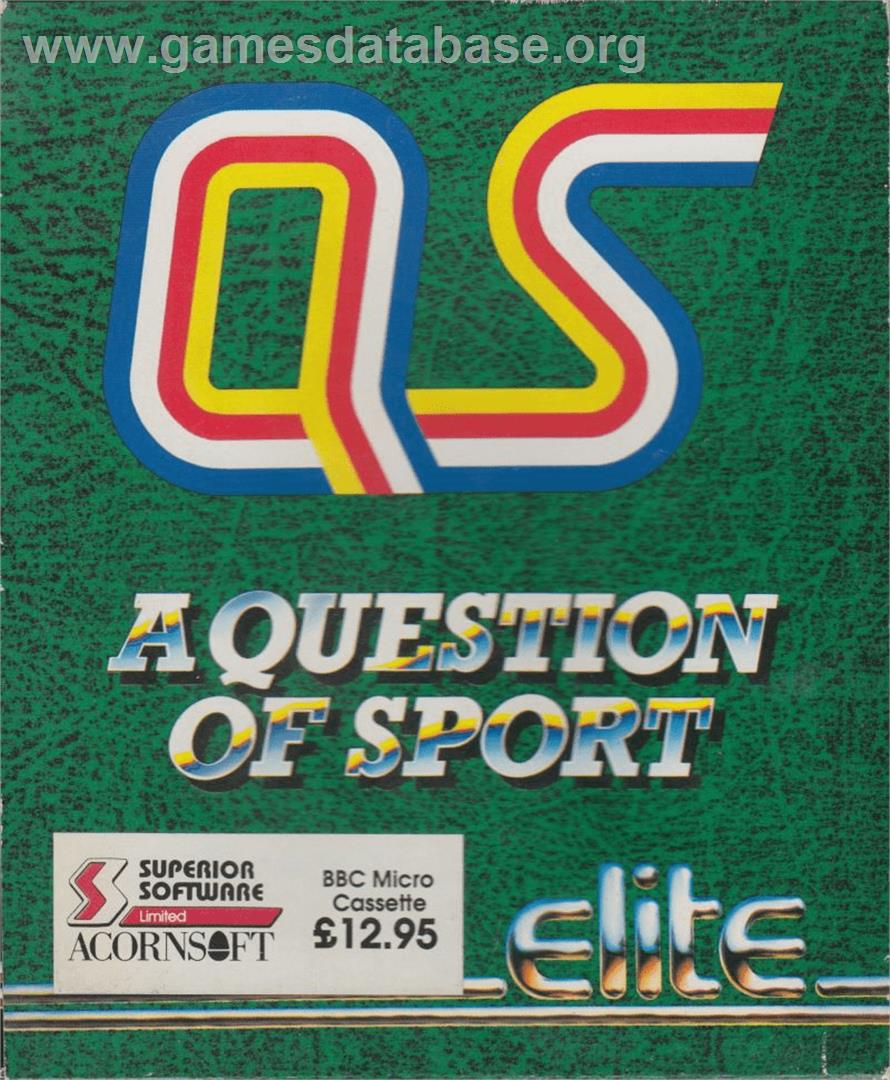 Question Of Sport, A - Acorn BBC Micro - Artwork - Box